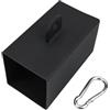 Tufgo Block Trainer, struttura in acciaio a molla, cunei antiscivolo per allenamento della forza delle dita, attacco per macchina per palestra domestica, 8 x 6 cm, nero (quadrato 8 x 8 cm)