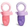 Munchkin 2 Pack Distributore Cibo Rete Bebè | Rosa/Viola