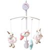 Doudou et Compagnie - Mobile Musical Bébé Con Peluche unicorno - 90 cm - Bianco - Ma Jolie Licorne - DC3436