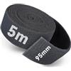 PMIQSA Rotolo Spugna Abrasiva 5m x 95 mm, Grana 1000 Panno Tessuto Abrasivo | per legno Metallo Acciaio Inox e Molto Altro Ancora Levigatura e lucidatura