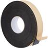 BENECREAT 1 Rotolo 10m Nastro Adesivo in Schiuma EVA Nastro Sigillante in Schiuma Nera 35x3mm Alta Densità per Porte, Finestre e Mobili
