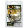 AK Interactive AK Weathering SET AK060 DUST EFFECTS AND WHITE SPIRIT (3x35ml)