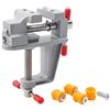 Mesee Mini morsetto da tavolo universale, mini morsa da tavolo, piccola morsa, mini pinza piatta per gioielli, modellismo, fai da te, modellismo, pittura e fai da te