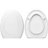 HYDRO HOME Copriwater compatibile con Join Corto Pozzi Ginori termoindurente bianco