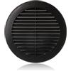 ABOUT VENT 150mm Griglia Ventilazione in Plastica ABS Nera con Zanzariera - Griglie Aerazione Rotonde