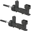 bricoleva.it Bricoleva Ferma Persiane Esterno con Tassello e Ancoraggio - Grillo Finestre Resistente agli Agenti Atmosferici - Adatto per Infissi con Spessore di 35-45 mm. - Accessorio Fermapersiane (Automatico)
