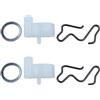 RLFNPHMHX Kit rondelle elastiche for cani con nottolino di avviamento a strappo da 2 pezzi for S//t//i/h/l 017 018 MS170 MS180 1125 195 7200, 1118 195 3500,0000 958 0923