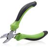 SPEEDWOX Pinze da taglio diagonale mini 11,4 cm, piccole pinze a filo, pinze in plastica di precisione mini strumento professionale per la creazione di gioielli, perline fai da te
