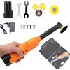 Generic Macchina elettrica per la pulizia delle fughe delle piastrelle, strumento portatile da 200 W, angolo di 90°, regolazione a 7 velocità, 200-18000r/min per la rimozione della ruggine e la pulizia delle