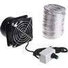 Generic Ventola Di Estrazione - Assorbitore Di Fumo | Venezilatore Estrattore Da Fùmeè, Veņtilatore Abąsorbitore Della Saldatura A Velocità Regolabile Da USB, Mini Estrattore Di Ventilazione , Booster