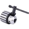 Jelquix Mandrino con Chiave B18 da 3-16 Mm per Lavori Pesanti per Tornio e Trapano da Banco, Acciaio Resistente con Vernice Elettroforetica, Include la Chiave del Mandrino