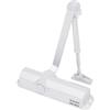 Tesa Assa Abloy CT180134NBL Chiudiporta Braccio Articolato Per Porte Bianco Con Ritenzione CT1800