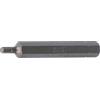 BGS 4959 | Inserto | lunghezza 75 mm | attacco esagono esterno 10 mm (3/8) | esagono interno 4 mm