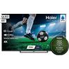 HAIER H65S80GUX TV QLED, SMART TV, 65 ", Processore CPU 4*CA55 with TEE 1.53GHz, Black, Classe E