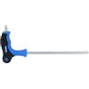 BRILLIANT TOOLS BT041006 Chiave maschio piegata a esagono incassato e a testa sferica con impugnatura a T 6,0 x150 mm [Powered by KS TOOLS]