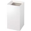 YAMAZAKI Trash Can Home Veil-Cestino per la Spazzatura, Bianco, Rotondo