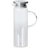 Lacor 61952 - Brocca di vetro borosilicato - Coperchio acciaio Acciaio | Utensile professionale duraturo; progettato per prestazioni ottimali e una pulizia rapida in lavastoviglie