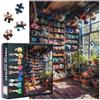TISHIRON Yarn Shop Puzzle per Adulti - Puzzle 1000 Pezzi per Adulti, 70x50 cm, Arte Vivace Difficile e stimolante Puzzle Decorazione da Parete