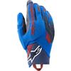 Alpinestars Durack Guanti da motocicletta, blu/grigio, L