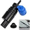 HZOUHONG 1K6955651 - Pompa dell'acqua per tergicristalli compatibile con VW Golf Passat Touran T4 T5 T6 T7 Audi A1 A3 A4 A5 A6 A7 A8 Mini Porsche Seat Skoda BMW Ford