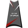 Paraserbatoio.it PARASERBATOIO SUPERIORE RESINATO ADESIVO EFFETTO 3D, PER MOTO COMPATIBILE CON BENELLI TRK 502 PS Rosso