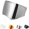 JQF Gear Visiera Casco Moto per FF901/Advant X Casco,Sostituzione della Visiera della Lente del Casco del Parabrezza del Motociclo,Accessori per Caschi da Moto (Argento)
