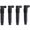 Ysimee Set di 4 bobine di accensione compatibili con Z750 2004-2012, sostituisce 21171-0028, 129700-5350, bobina di accensione adatta