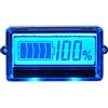 DollaTek TH01 8-63V LCD retroilluminato Display indicatore di capacità della batteria agli ioni di piombo al piombo - blu