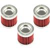 Hiflofiltro Filtro olio Set 3 pezzi HiFlo HF181 per Aprilia ITALJET PIAGGIO VESPA
