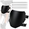 Generico Dirt Bike Front Plate - Universal Lightweight Number Plate | Electric Off Road Motorcycle Front Panel Accessory, Racing Style Display Shield For Touring Commuting Adventure Riding