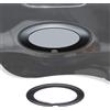 YANER Logo posteriore per Ford Ranger 2015-2021 accessorio esterno auto (nero opaco)