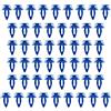 JNNJ Clip per Passaruota, Fissaggio Auto Clip, Auto Corpo Paraurti Fastener Push Pin Rivetto, Auto Clip Di Mantenimento E Fissaggi in Plastica, Per Pannelli Paraurti Di Porte Di Autoveicoli(50 Pezzi)