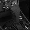 JNNJ Copri pomello del cambio in pelle alla moda, protezione per pomello del cambio, copertura universale per leva del cambio, con chiusura in , set di accessori per auto (nero)