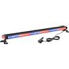 PICAA 38 Pollici 78 LED Rosso+Blu Barra Luminosa Stroboscopica, Magnetico Luce di Lampeggiante Emergenza Avvertenza 12V 24V per Auto, Fuoristrada, Camion, Veicoli da Cantiere