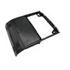 BHGMGEBLV Porta Occhiali Parasole Auto per VW per Golf 7 MK7 CC 2018-2022 5GG868837 5G0868837 Occhiali da Sole Neri Scatola Custodia in Vetro Porta Portaoggetti sul Tetto(Black with Cover)