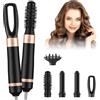 Bwaliffury Spazzola Asciugacapelli Multifunzione,Spazzola ad Aria Calda 1000W, Asciugacapelli Air Styler,3 Temperature,Spazzola Modellante Ad Aria Per Capelli Ricci, Volumizzante, Lisciante, Asciugare