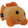 GLORIA LO MEJOR PARA TU MEJOR AMIGO Gloria Stuffed Dog Taglia 11 cm - Teddy Oleg - Toy Dog - Peluche con Suono - texture morbida - Altamente resistente - Ideale per cuccioli/Cani - Arancione