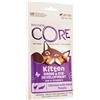Wellness CORE Snack per Gattini 50g, Pollo & Salmone - Bocconcini per gatti , Senza cereali, Naturale, Ipoallergenico, Ricco di Proteine, Alto Contenuto di Carne, Sviluppo del cervello e degli occhi