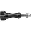 Nucelit Adattatore per treppiede con vite a testa zigrinata per 11 10 9 4K Action Cameras Adattatore in alluminio Vite a pollice