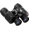 Generic Binocolo ad alta definizione 20X50 Fmc ad alta definizione Rivestimento multistrato Viaggio all'aperto Portatile Compatto Grandangolo Grande oculare Binocolo ad alta potenza, Telescopio per