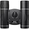 Textiluxe 12x42 Binocolo professionale,Prisma BaK-4 e Lente FMC, Impermeabile, Alta Potenza Alta Definizione per birdwatching, caccia, escursioni, visite turistiche, Campeggio Caccia (nero A)