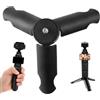 kahdauw 1 mini treppiede universale, mini treppiede con vite da 1/4, stabilizzatore, fotocamera, specchio, supporto per desktop, treppiede compatto universale per DJI Pocket 3 Action 5 Osmo Mobile per GoPro