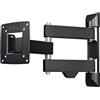 Hama 00118112 supporto da parete per tv a schermo piatto 66 cm (26) Nero