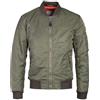 Schott NYC Schott Bomber Kaki Uomo Jet17 Kaki XXL, cachi., XXL