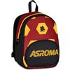 PRESTIGE & DELUXE Zaino asilo Roma giallorossi Seven per bambini + Portachiave squadra 3D