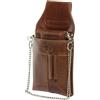 SID & VAIN® Borsa per soldi e marsupio per camerieri vera pelle vintage ABERDEEN Combi portafoglio + Custodia cameriere borsellino Portamonete uomo donna marrone prodotto artigianale