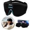 KARFUN Mascherina da sonno cuffie Bluetooth, Mascherina per Dormire 3D | Cuffie 3D aggiornate per dormire sul fianco, Bluetooth v5.4, Morbida traspirante sonno notturno viaggio insonnia, autonomia