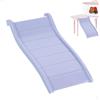 letuxaamz Gabbia Criceto Scala, Gabbia per Criceti Scaletta, Accessori Criceto Ponte Carino Ponte per Porcellini D'India per Mobili per Gabbie per Topi, Piccola Rampa per gabbia, Acrilico Viola (19CM)