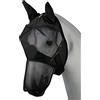 Horze EDIZIONE LIMITATA Maschera rinfrescante antimosche, grigio, XL