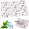 Generico Tappeto rinfrescante per cani e gatti 2026, tappeto refrigerante portatile resistente per gatti, coperta rinfrescante contro il calore cani, materasso refrigerante animali antimorso e lavabile